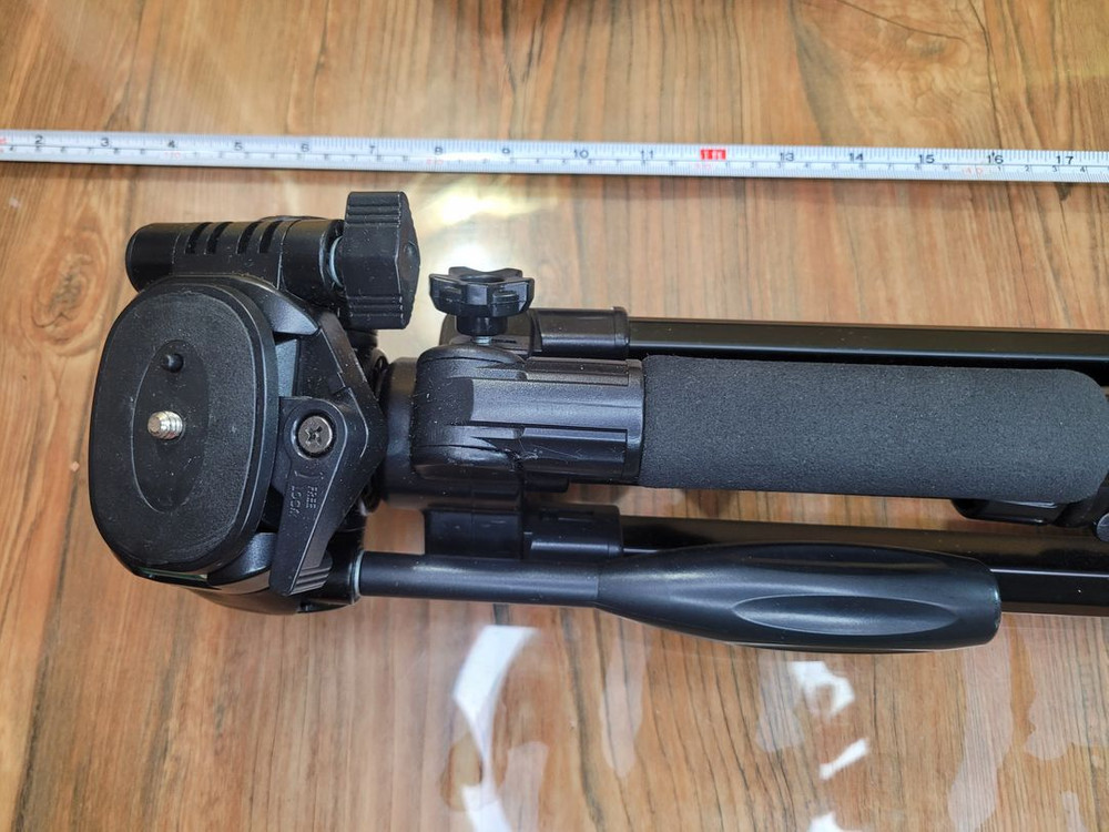 삼각대 메인그라피7500B B 3단 트라이포드 145cm 사진 영상 촬영 이미지