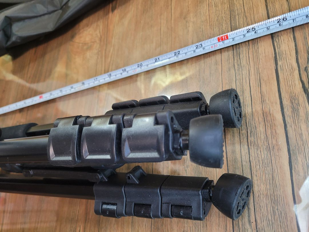 삼각대 메인그라피7500B A 3단 트라이포드 145cm 사진 영상 촬영 이미지