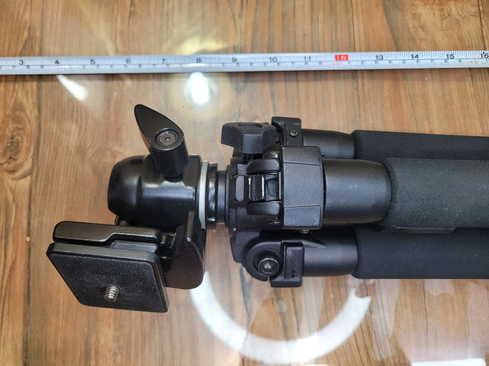 삼각대 TMK-244B B 3단 트라이포드 161cm 사진 영상 촬영 이미지