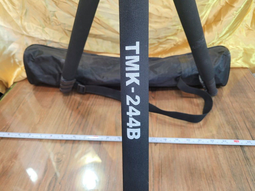 삼각대 TMK-244B B 3단 트라이포드 161cm 사진 영상 촬영 이미지