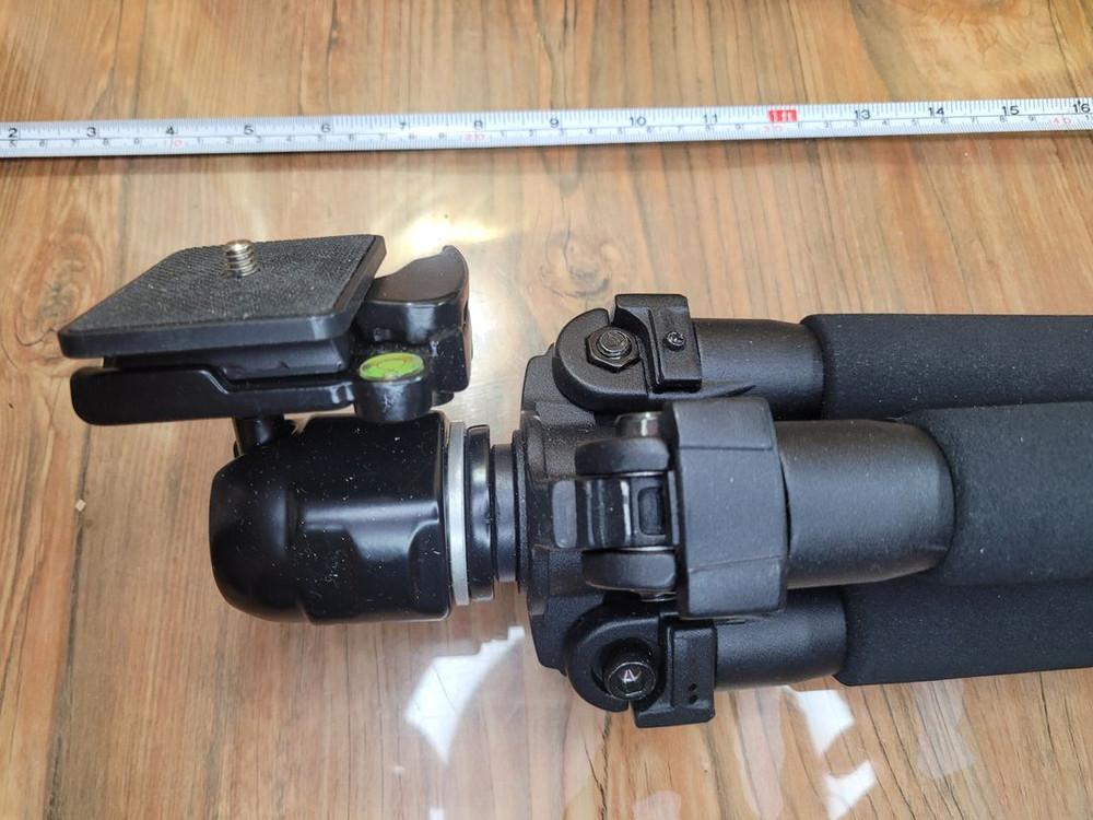 삼각대 TMK-244B B 3단 트라이포드 161cm 사진 영상 촬영 이미지