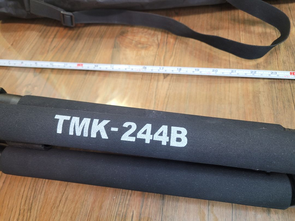 삼각대 TMK-244B B 3단 트라이포드 161cm 사진 영상 촬영 이미지