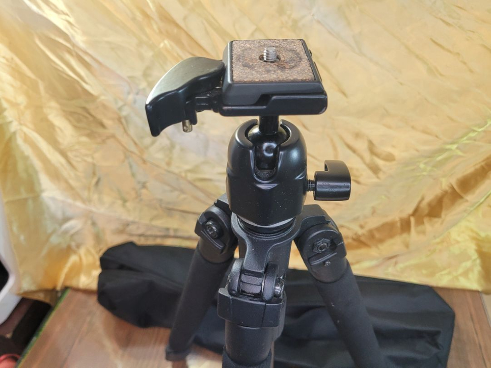 삼각대 메인그라피7500B A 3단 트라이포드 145cm 사진 영상 촬영 이미지