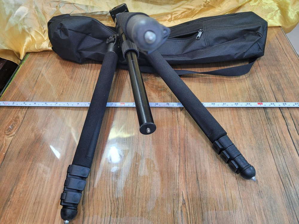 삼각대 메인그라피7500B A 3단 트라이포드 145cm 사진 영상 촬영 이미지
