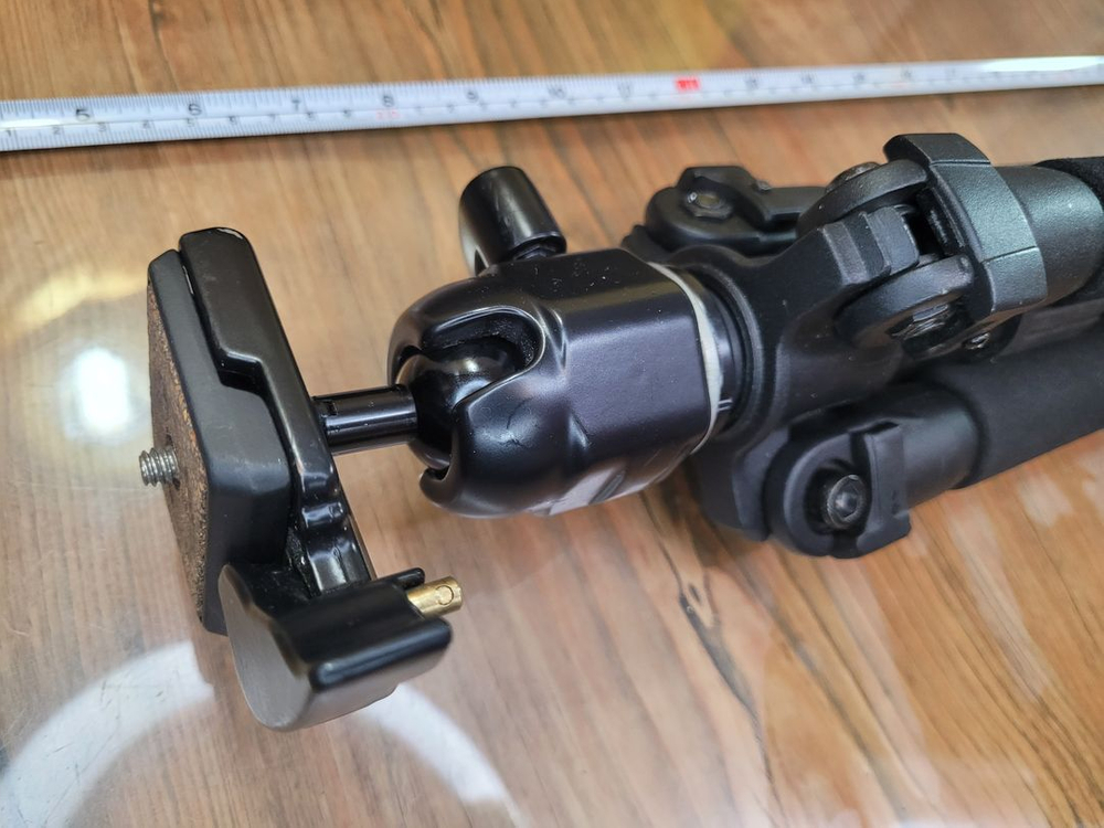 삼각대 메인그라피7500B A 3단 트라이포드 145cm 사진 영상 촬영 이미지