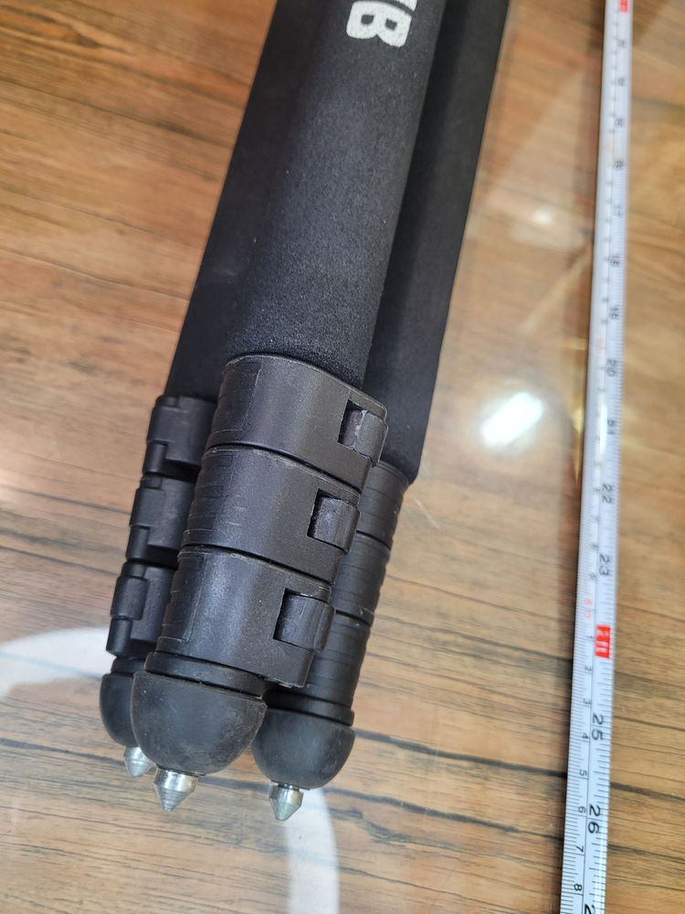 삼각대 메인그라피7500B A 3단 트라이포드 145cm 사진 영상 촬영 이미지