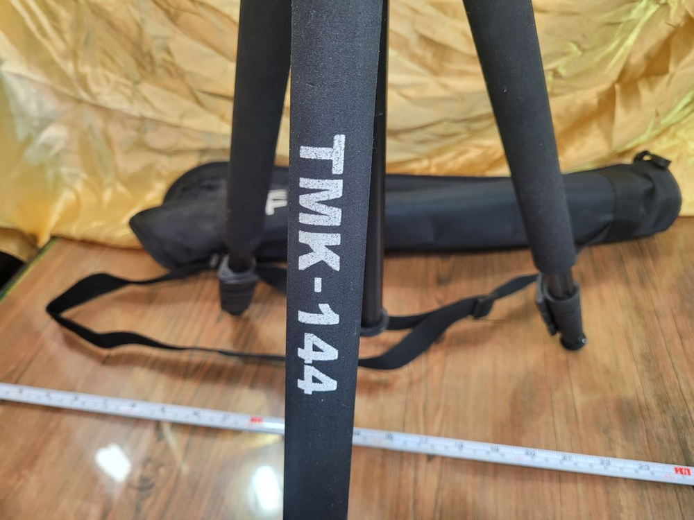 삼각대 TMK-144 3단 트라이포드131cm 사진 영상 촬영 받침대 이미지