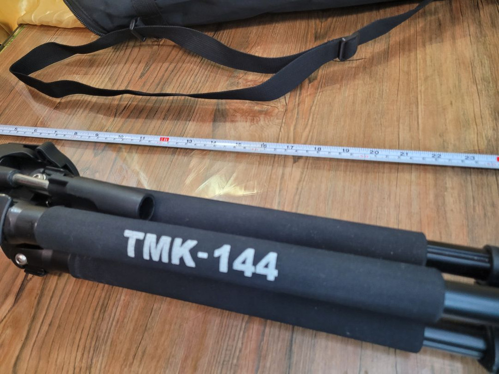 삼각대 TMK-144 3단 트라이포드131cm 사진 영상 촬영 받침대 이미지