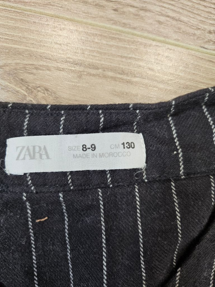 자라키즈 블랙 야구유니폼 셔츠 130사이즈 이미지