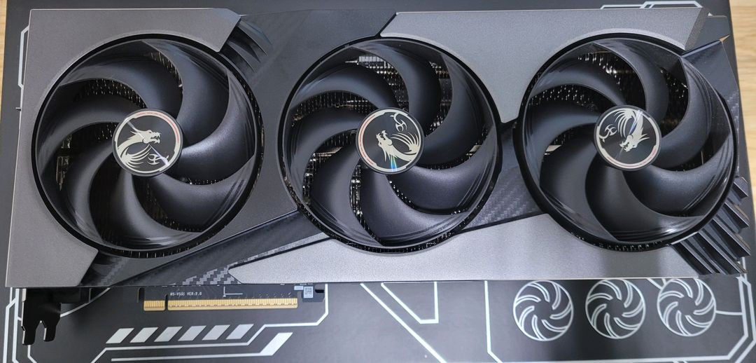 MSI RTX 5070Ti 16GB 뱅가드 런치에디션 이미지