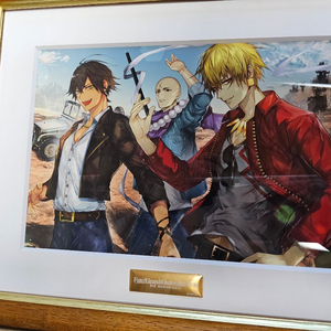 fgo 페그오 일본 3주년 기념액자 길가메쉬 오지만디아스 fate 페이트 이미지