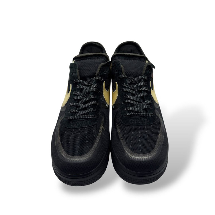 ( 285 ) 나이키 x 오프화이트 에어포스 1 로우 V2 블랙 화이트 이미지