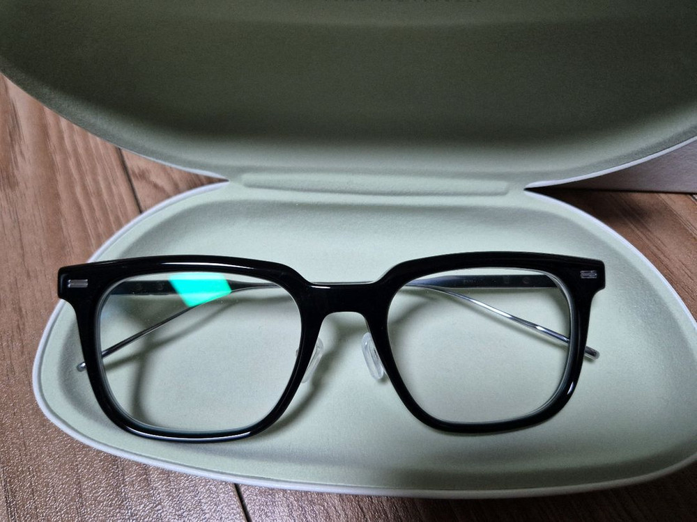 젠틀몬스터 진 블랙 뿔테안경 이미지