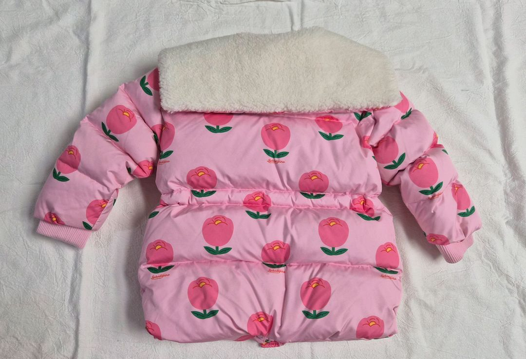 베베드피노 튤립패딩 100사이즈 판매합니다 이미지