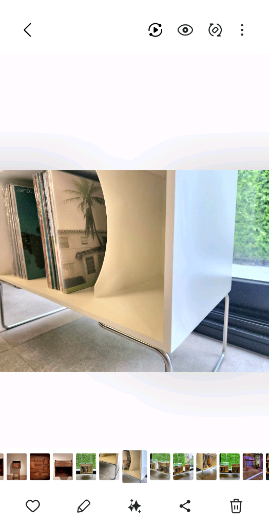 브라운 오마주 AUDIO 시리즈 LP 수납장 / 디터람스 이미지