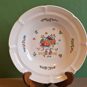 빈티지 한국도자기큰 오목 접시.개당가 이미지