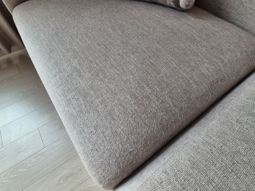 4인용 페브릭 소파 이미지