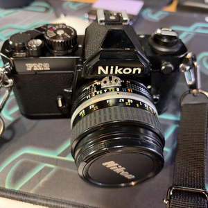 니콘 FM2 블랙 후기형 1대주인 상태 극상+ 50mm 1.4 +노출계정상 이미지
