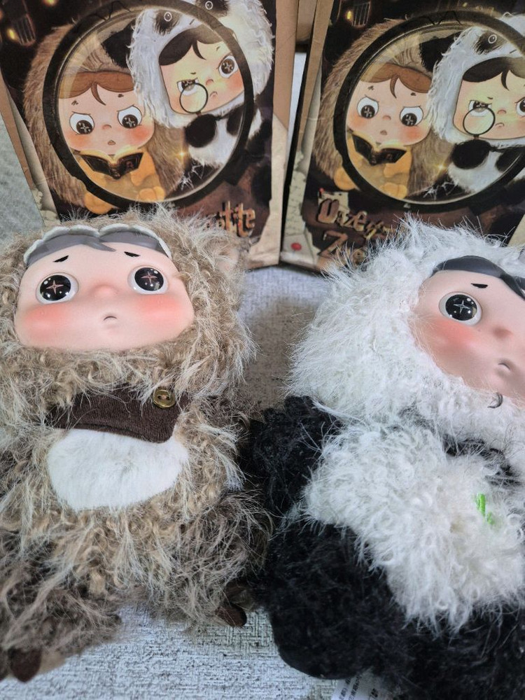 데이지 디텍티브 주토피아 피규어 2종 세트 판다 사자 감성 인형 이미지