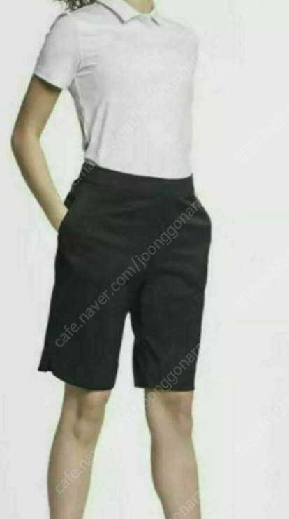 나이키 여성 UPF40+ 골프 반바지 블랙 M 이미지