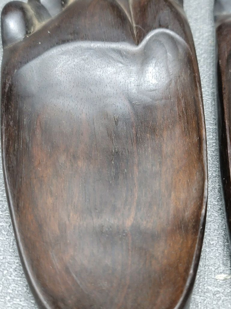 흑단 발바닥 받침대 2점 이미지