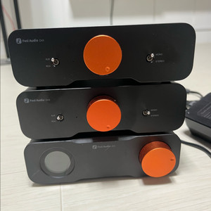 fosi za3앰프 2개, zd3 dac프리앰프 1개 모노모노구성 세트 이미지