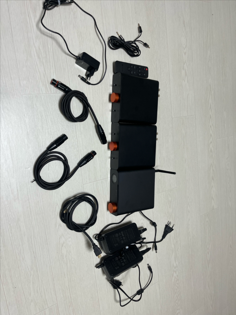 fosi za3앰프 2개, zd3 dac프리앰프 1개 모노모노구성 세트 이미지