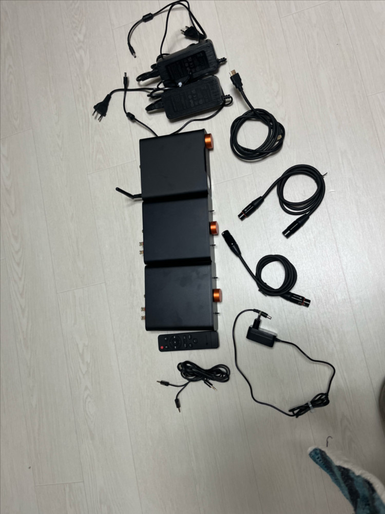 fosi za3앰프 2개, zd3 dac프리앰프 1개 모노모노구성 세트 이미지