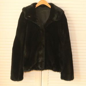 예본모피 밍크 후드 자켓 이미지