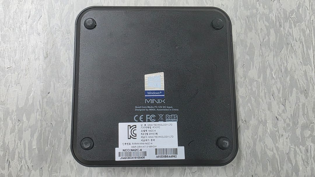 (램 4, 저장공간 32) MINIX N42C-4 미니 PC 팝니다 이미지