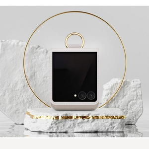 비유어산타 갤럭시Z플립7 천연소가죽 돌체 새제품급(박스없음) 이미지