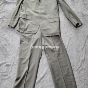 (가격인하) 프랑스 정품 루이비통 남성 정장 슈트 Size 52 이미지