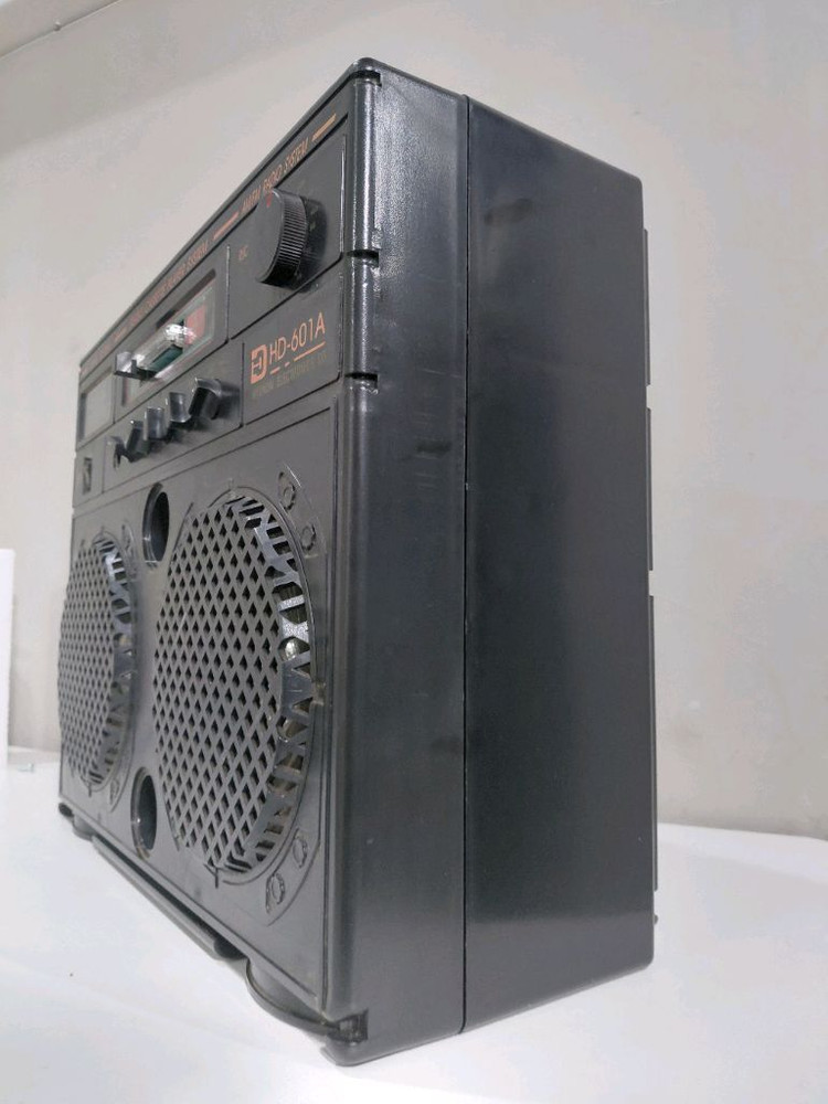 [작동완벽] 현대전자 레트로 카세트 라디오 HD-601A 이미지