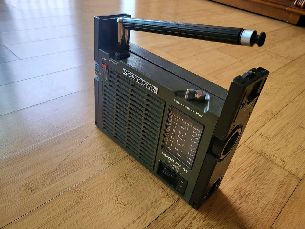 소니 ICF-111,3밴드BCL라디오,NO-2 이미지