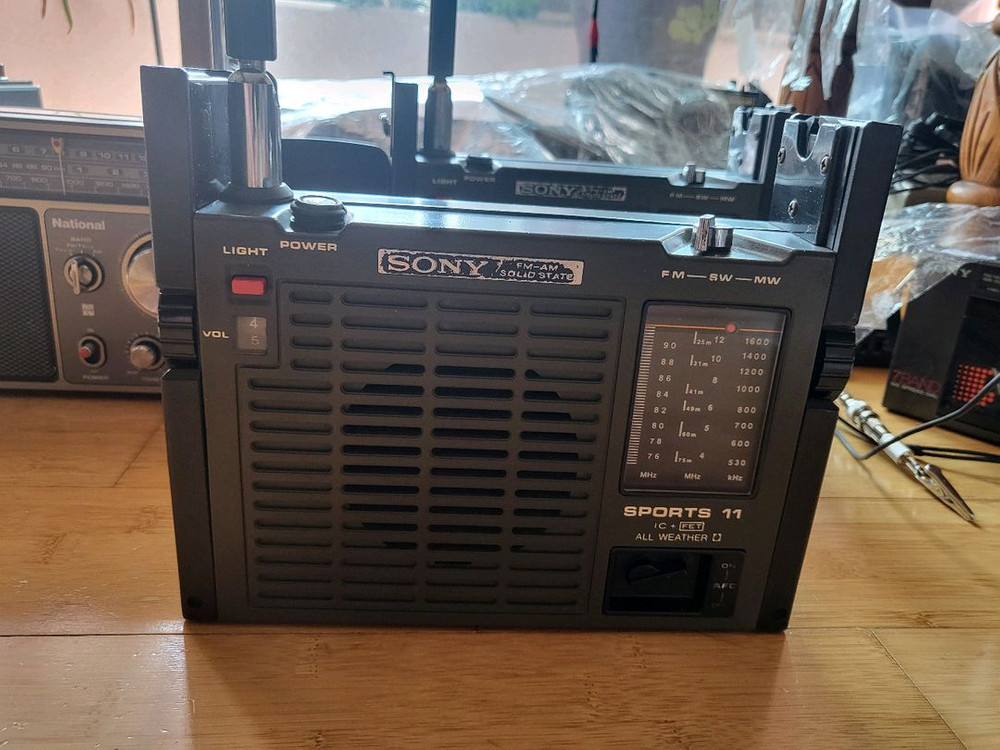 소니 ICF-111,3밴드BCL라디오,NO-2 이미지