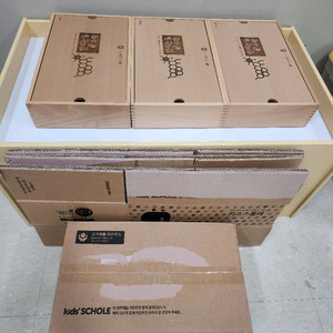 키즈스콜레 만지는수학 풀세트 +더그림책 매쓰(미개봉) /수업교재 워크시트 모두 증정 이미지