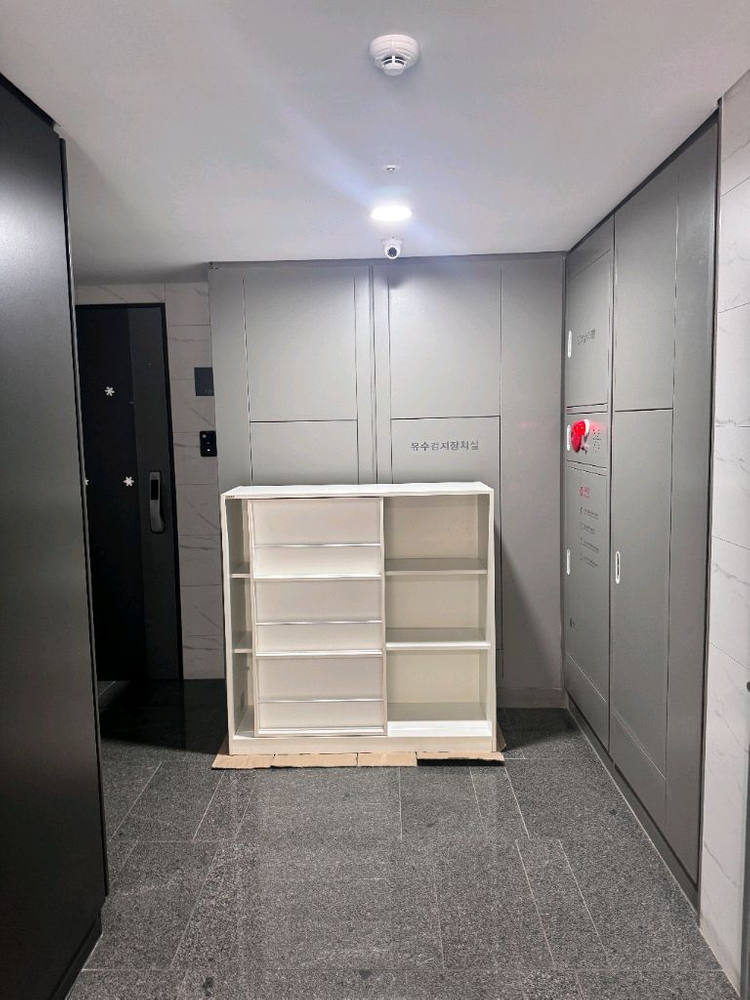 키즈 수납장 리바트프렌즈아이 1200 슬라이딩전면책장 이미지