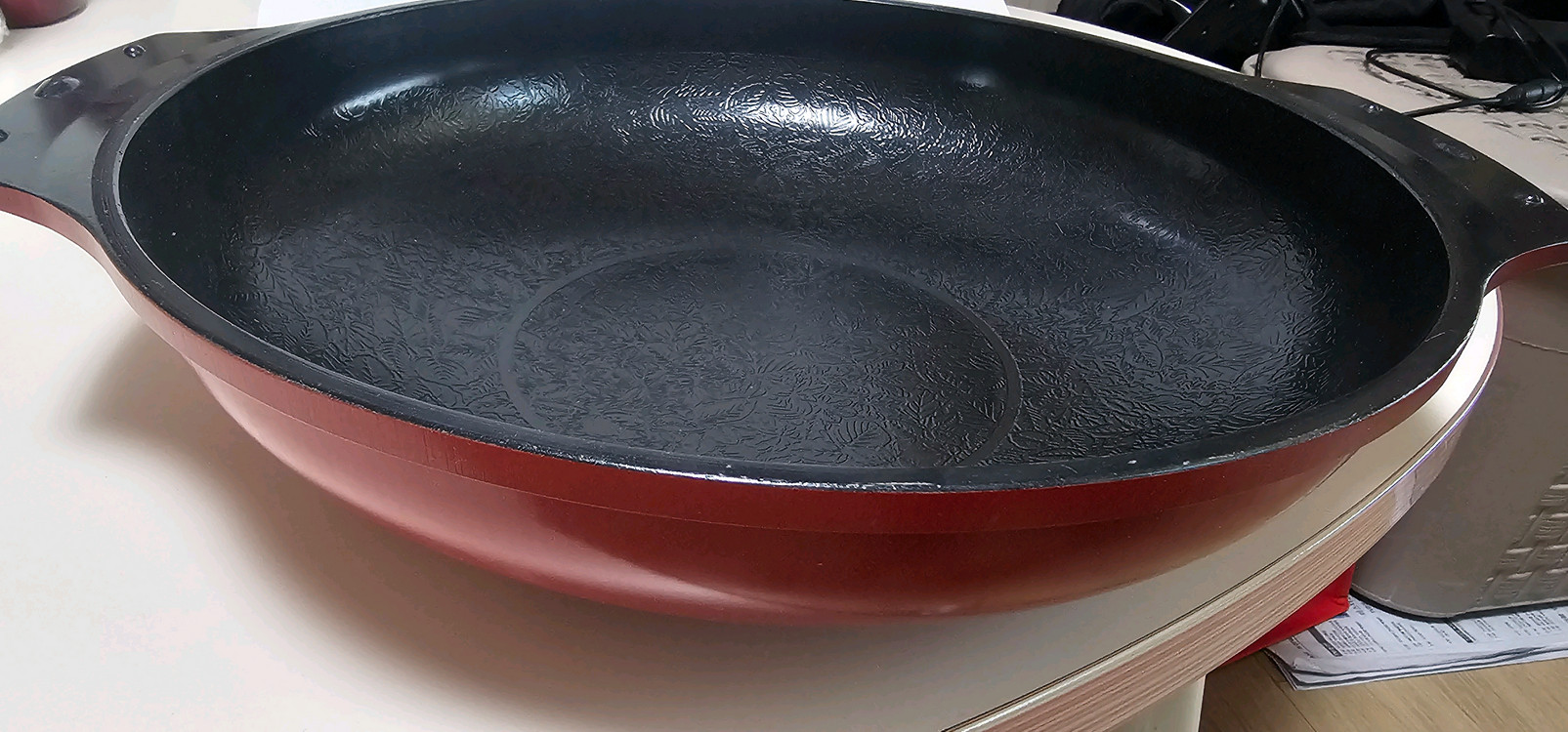 셰프라인 전골팬 및 해피콜 냄비 이미지