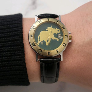 헌팅월드 남여공용 콤비 시계 스위스 명품 남자 여자 이미지