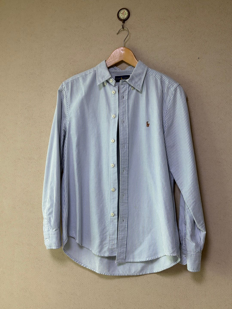 폴로 보이즈 스트라이프 셔츠 L 이미지