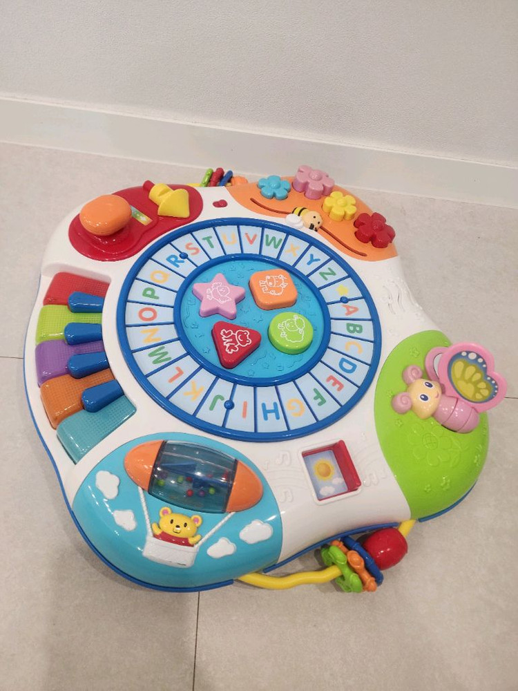 아기 발달 교육용 장난감 펀 테이블윈펀 뉴 러닝 테이블 이미지