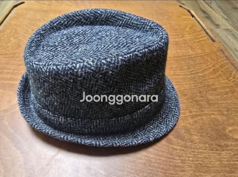 뉴에라 모자 X 해리스 트위드 정품 EK S81 페도라 신품 이미지