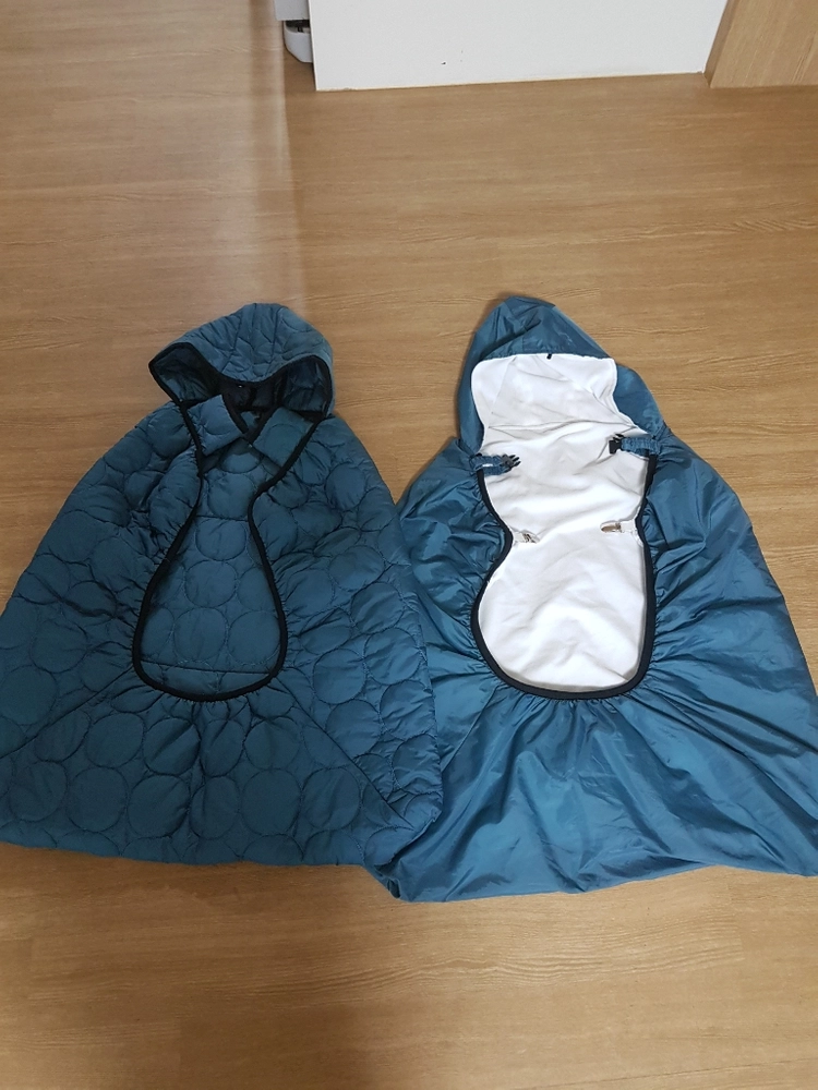 클링멀티플워머(내피+외피)이중워머 아기띠바람막이 이미지