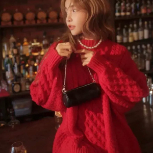 스타일난다 3CE 체인 미니백 원형 미니백 파우치 작은 가방 이미지