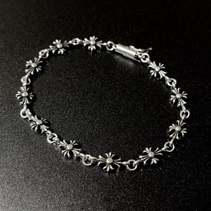 타이니 팔찌 남자 크롬하츠 십자가 페이퍼 이미지