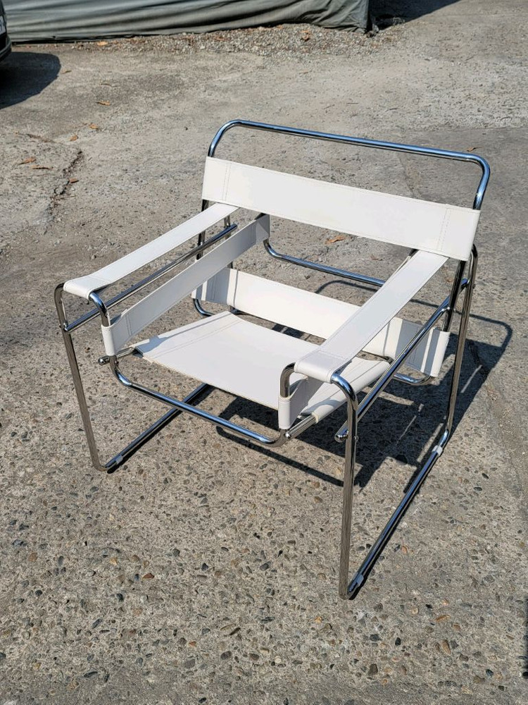 (직거래만)바실리 체어(Wassily Chair) 화이트 인테리어의자 이미지