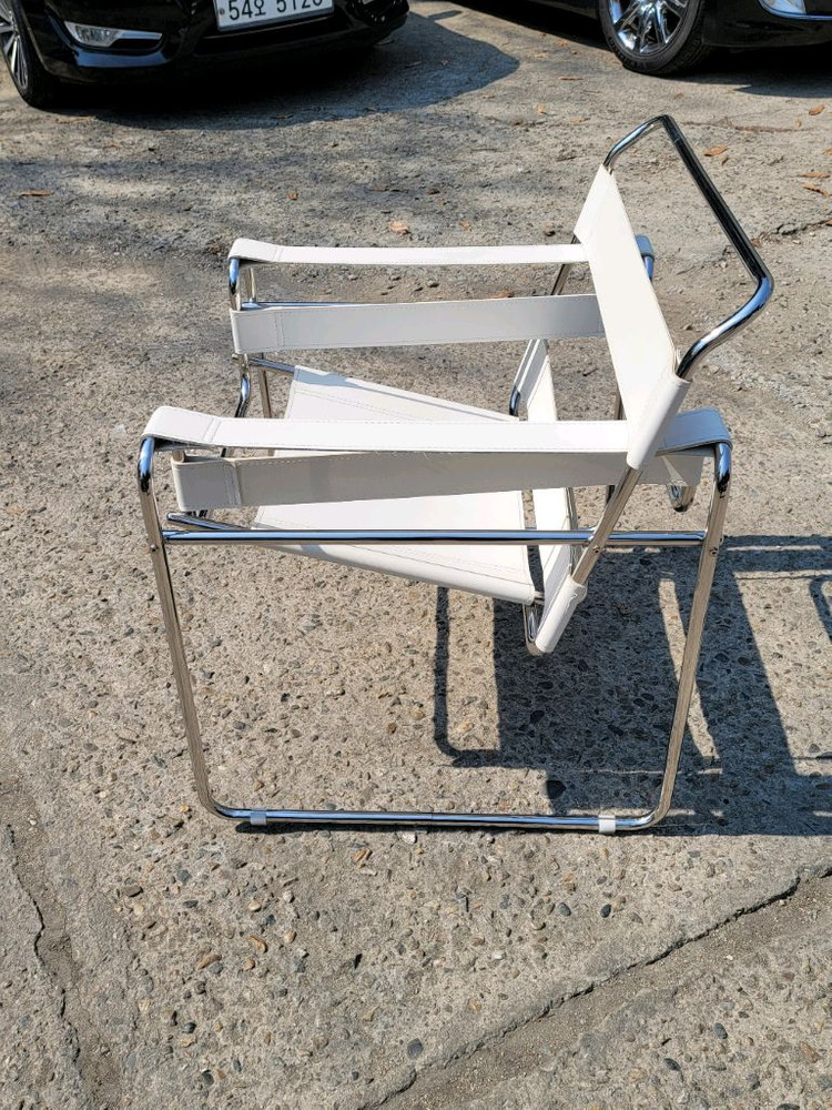 (직거래만)바실리 체어(Wassily Chair) 화이트 인테리어의자 이미지