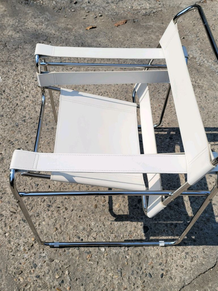 (직거래만)바실리 체어(Wassily Chair) 화이트 인테리어의자 이미지