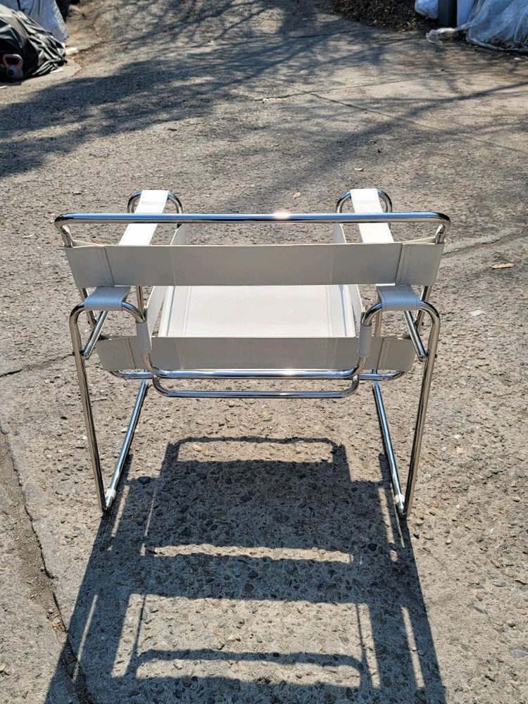 (직거래만)바실리 체어(Wassily Chair) 화이트 인테리어의자 이미지