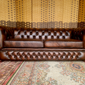 *소파맨*MADE IN ENGLAND* 체스터필드* 소파S급 이미지